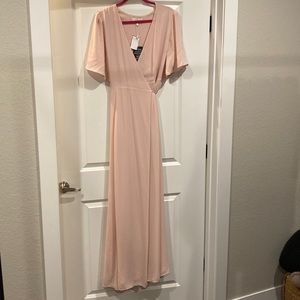 Wayf wrap dress